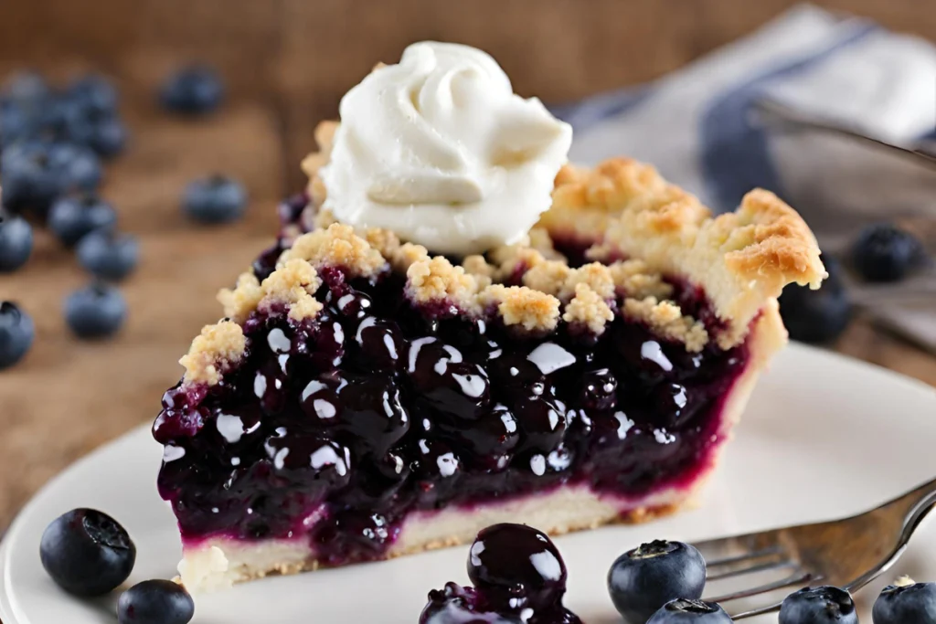 Blueberry Crumb Pie