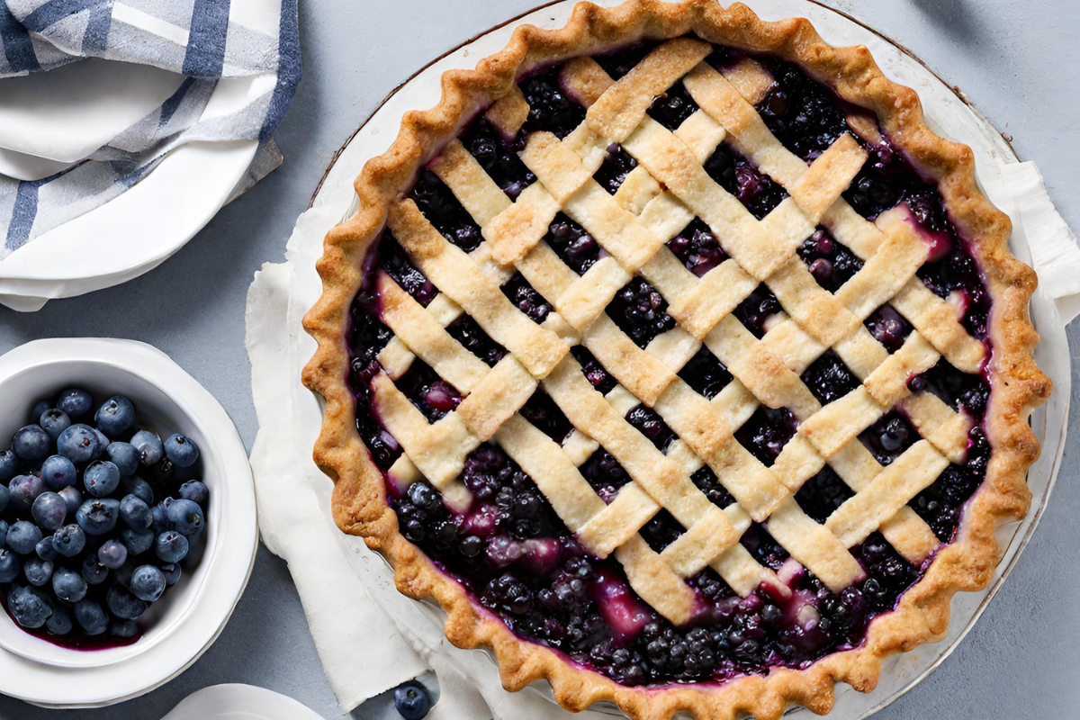 Blueberry Crumb Pie