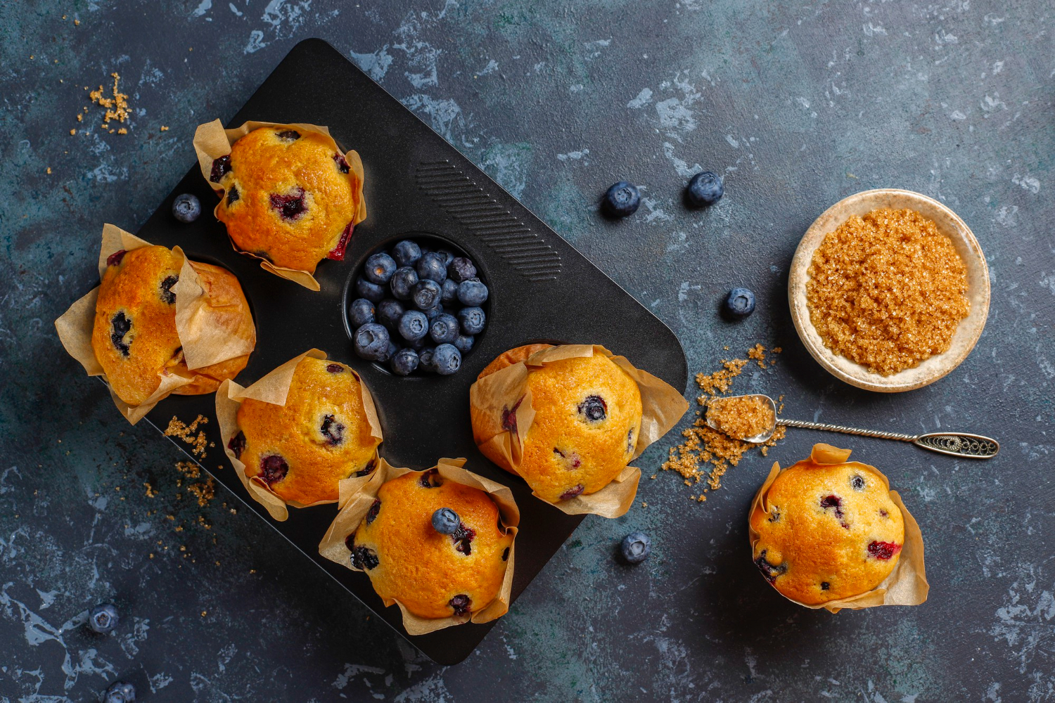 Lemon Blueberry Muffins