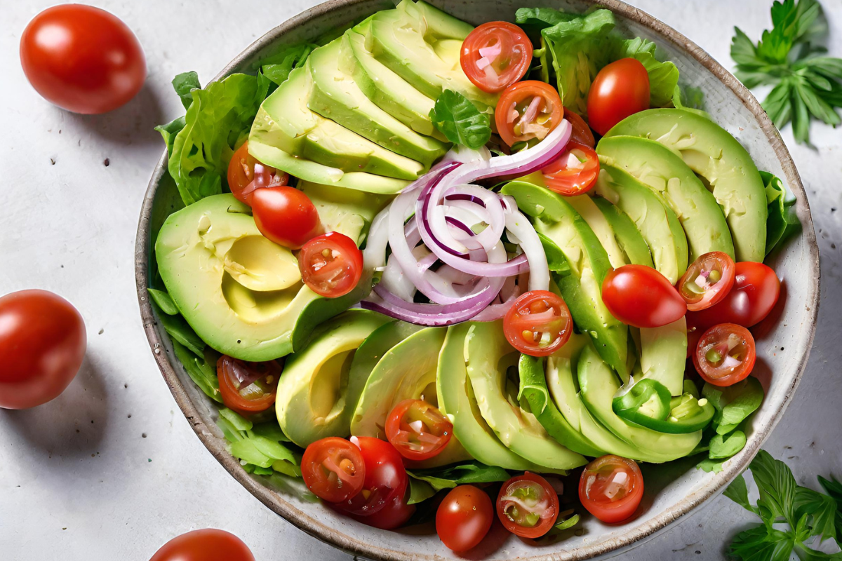 What Does Avocado Salad Contain?