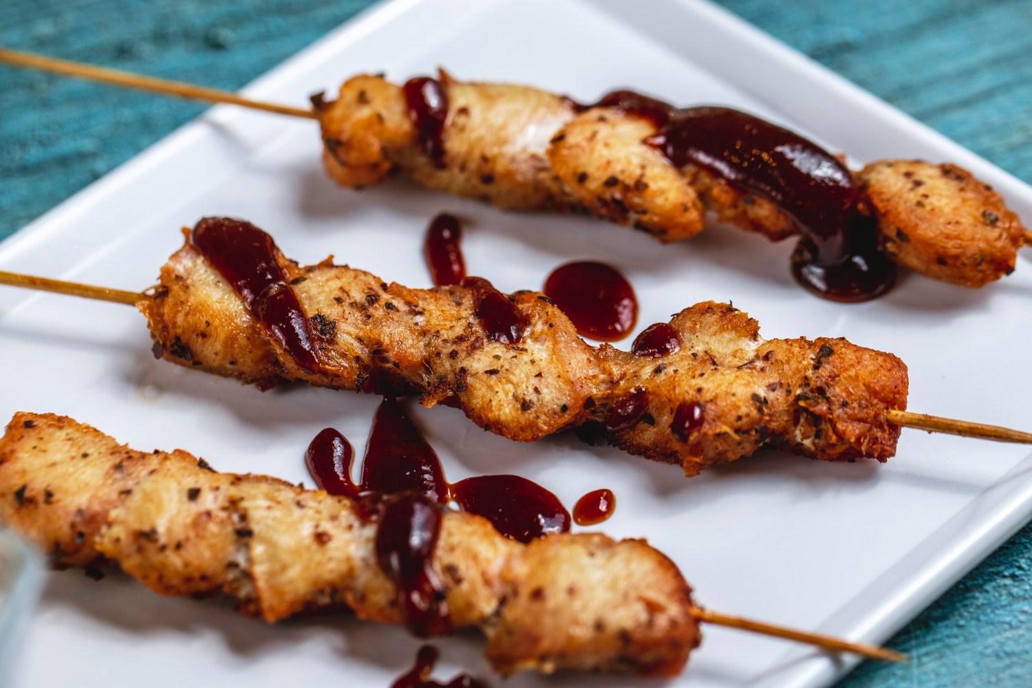 Can you put skewers in air fryer?