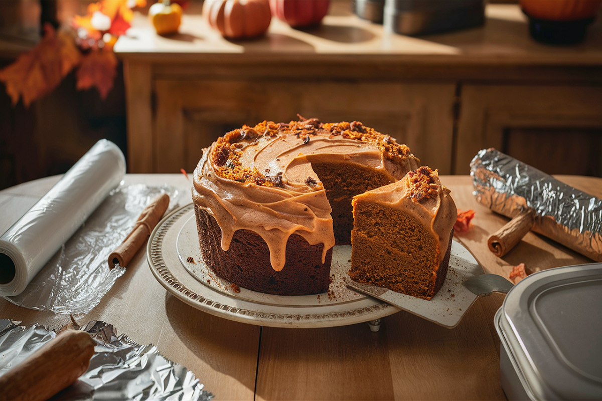 Can you freeze pumpkin cake